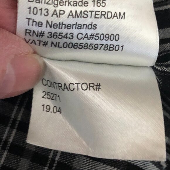 CALVIN KLEIN Button Down Plaid Shirt - Picture 7 of 7